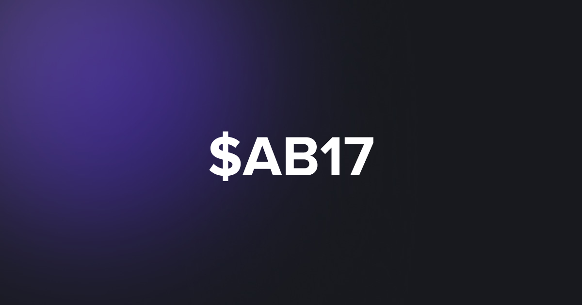 BRC20 $AB17