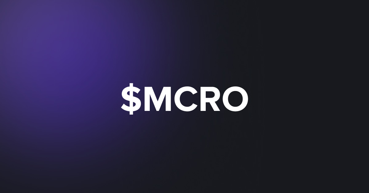 BRC20 $MCRO