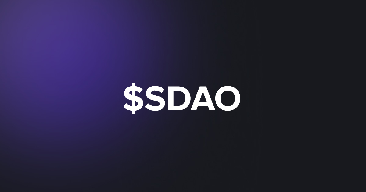 BRC20 $SDAO