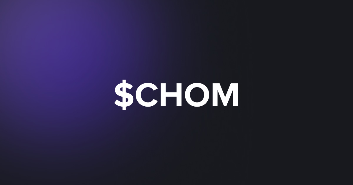 BRC20 $CHOM