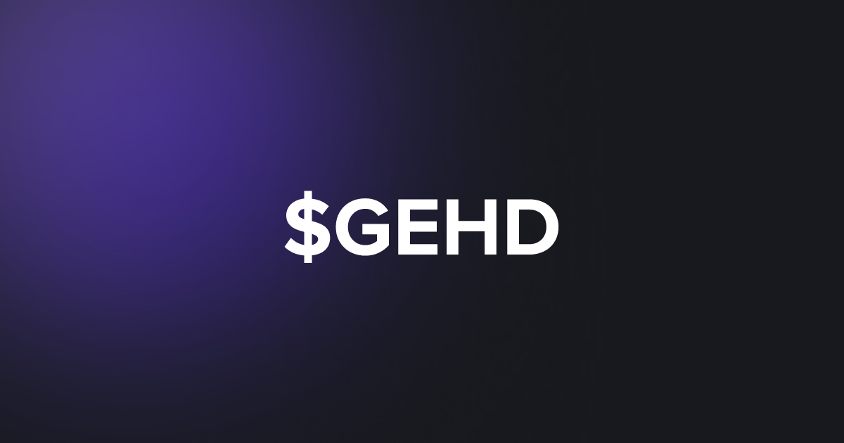 BRC20 $GEHD
