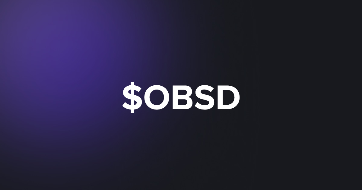 BRC20 $OBSD