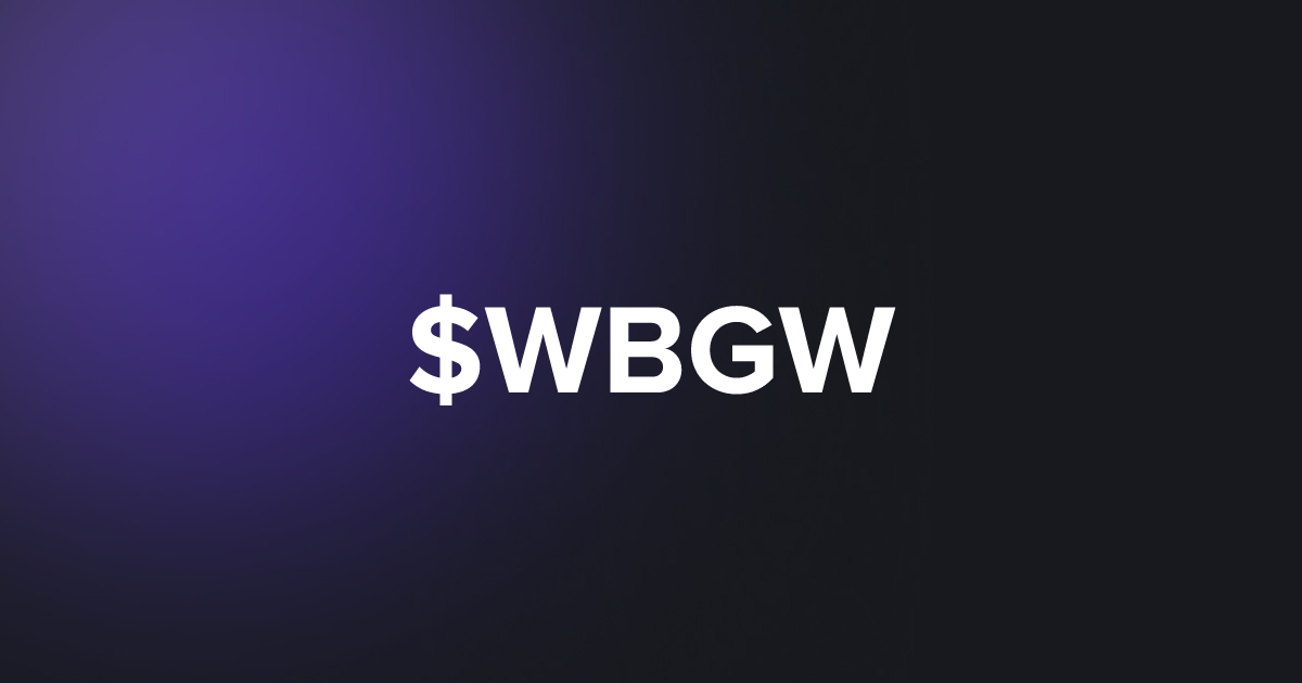 BRC20 $WBGW