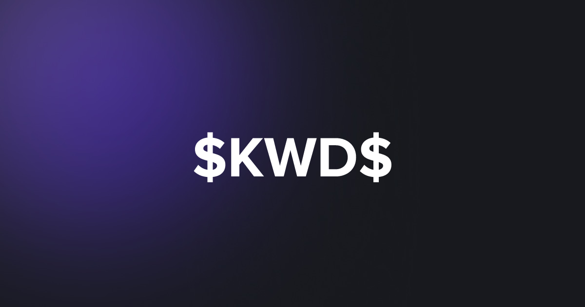 BRC20 $KWD$