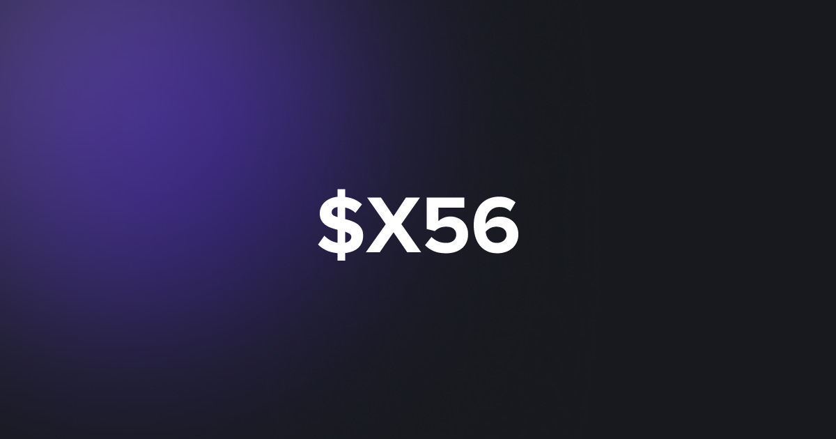 BRC20 $X56