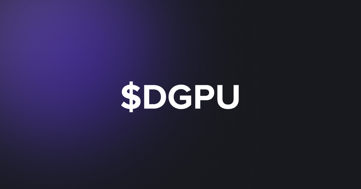 BRC20 $DGPU