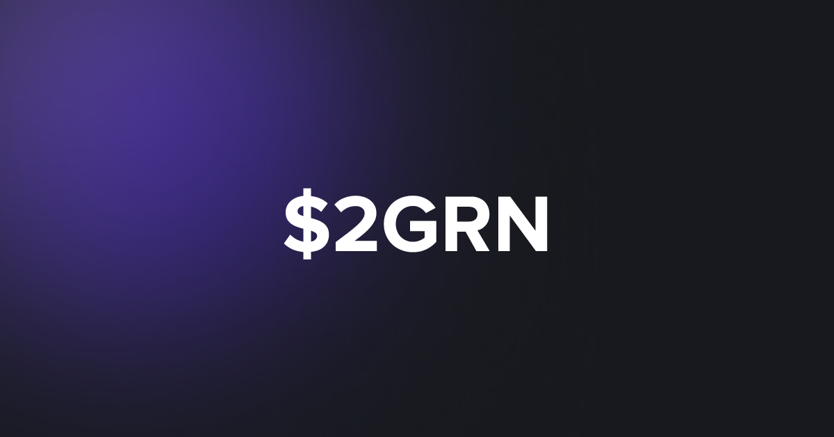 BRC20 $2GRN