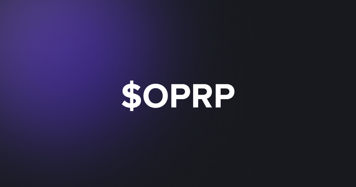 BRC20 $OPRP