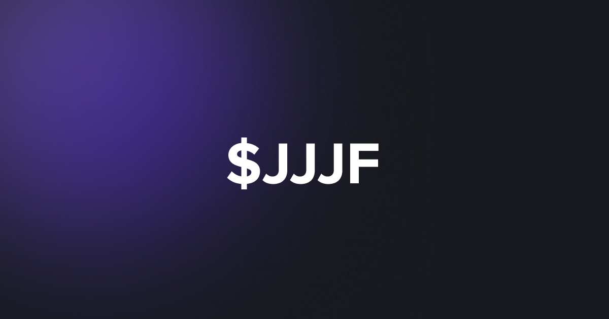 BRC20 $JJJF
