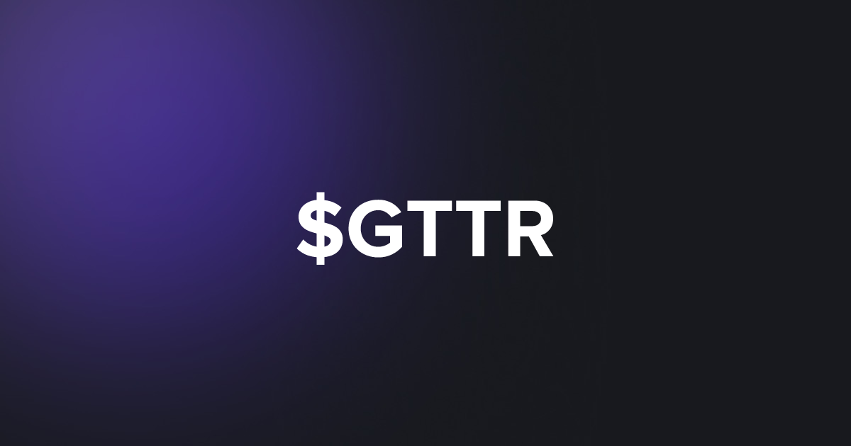 BRC20 $GTTR