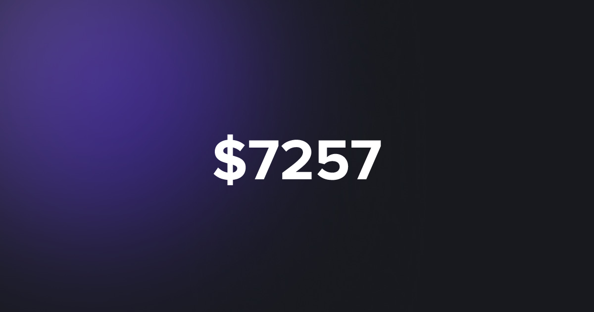 BRC20 $7257
