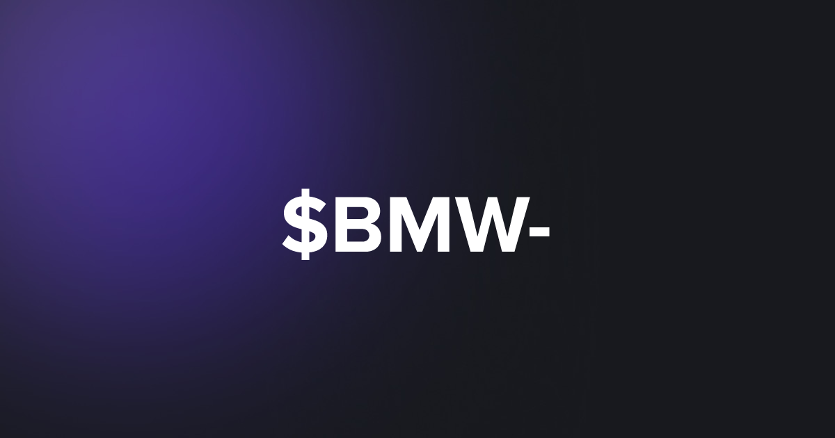 BRC20 $BMW-
