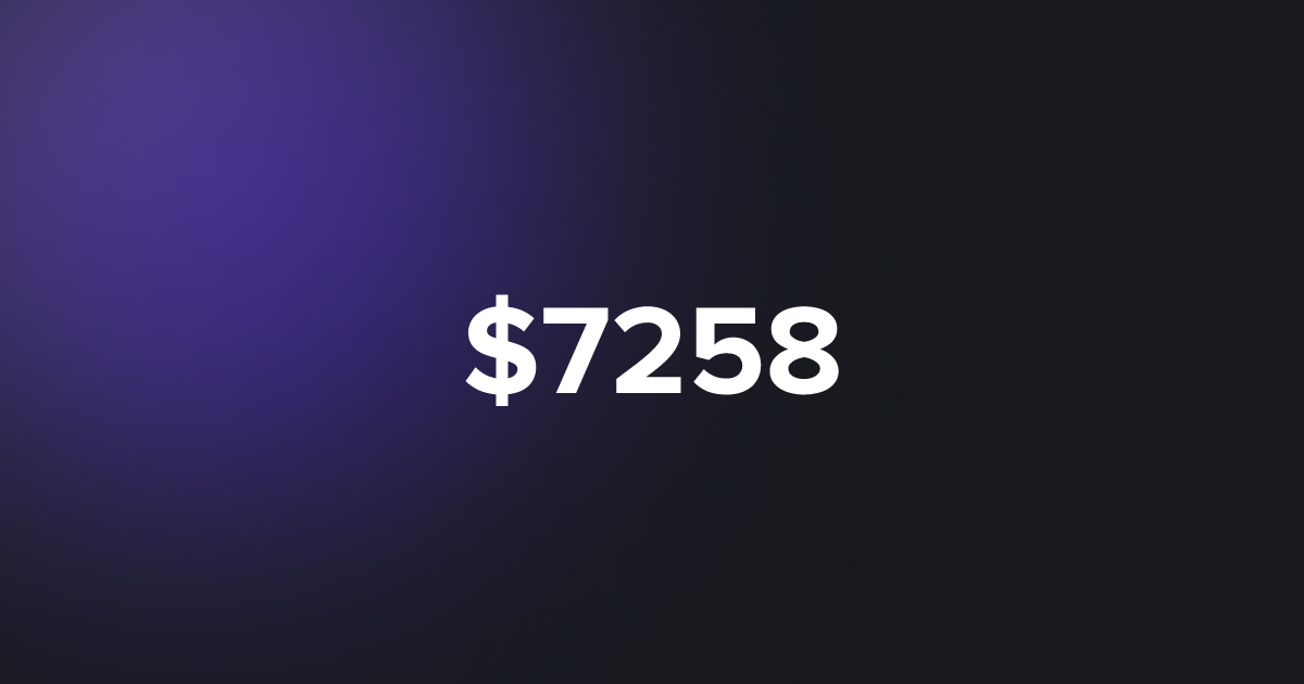 BRC20 $7258