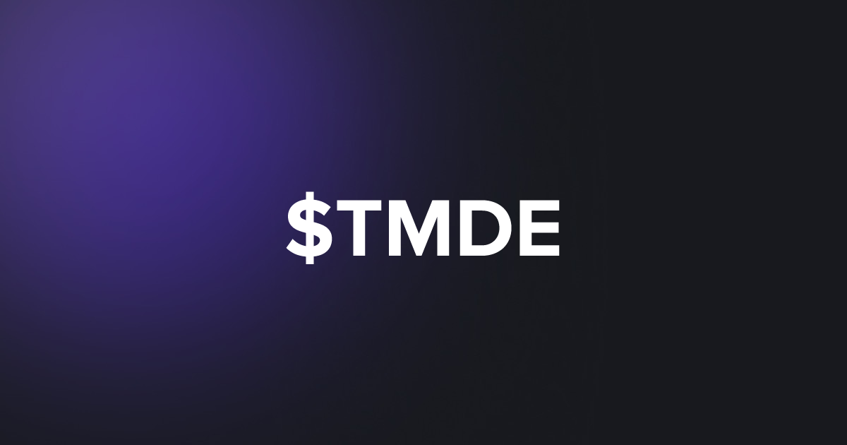 BRC20 $TMDE