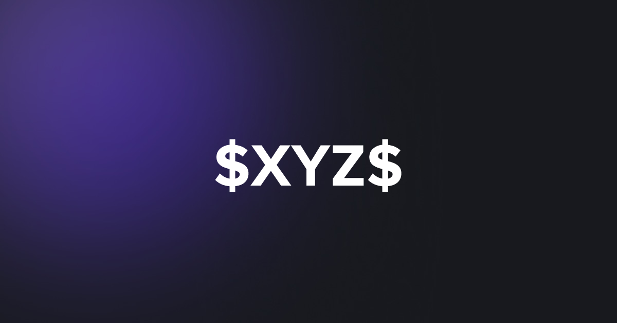 BRC20 $XYZ$
