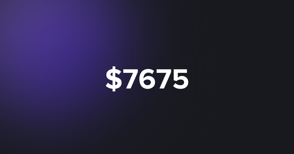BRC20 $7675