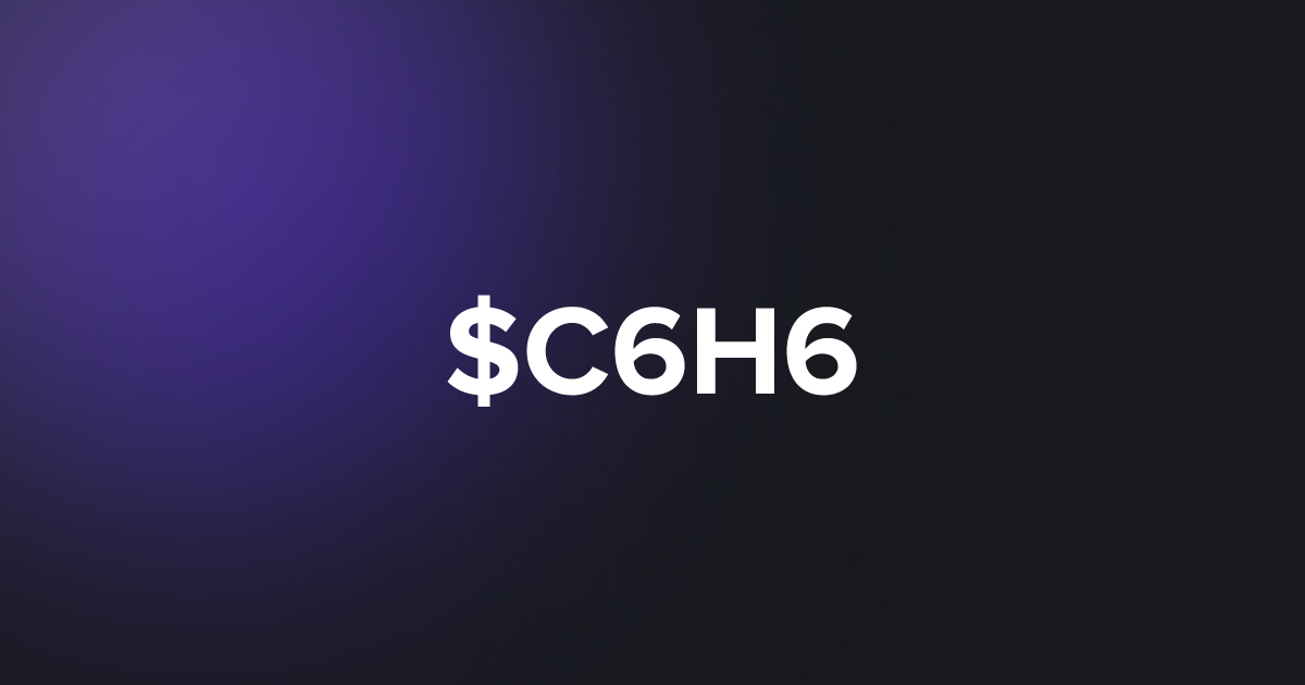 BRC20 $C6H6