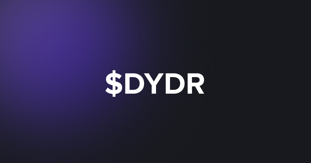 BRC20 $DYDR