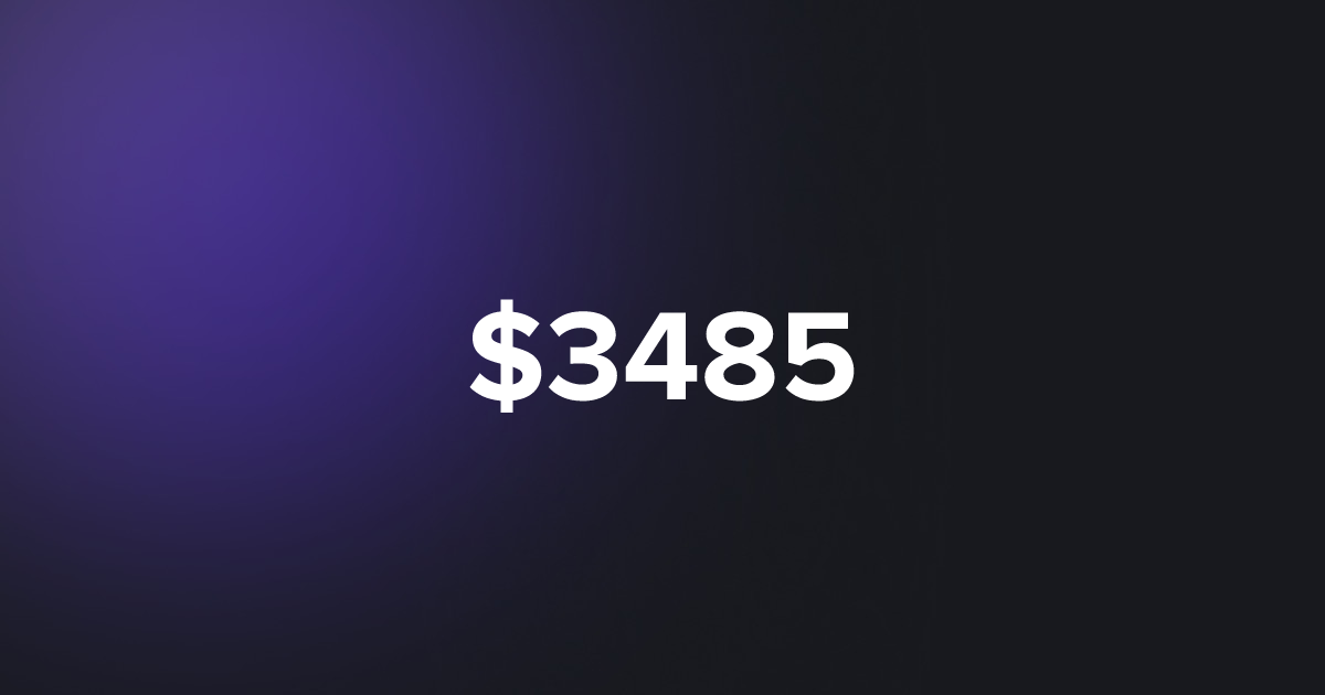 BRC20 $3485