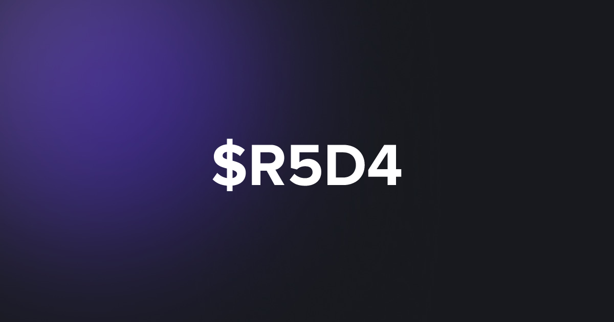 BRC20 $R5D4