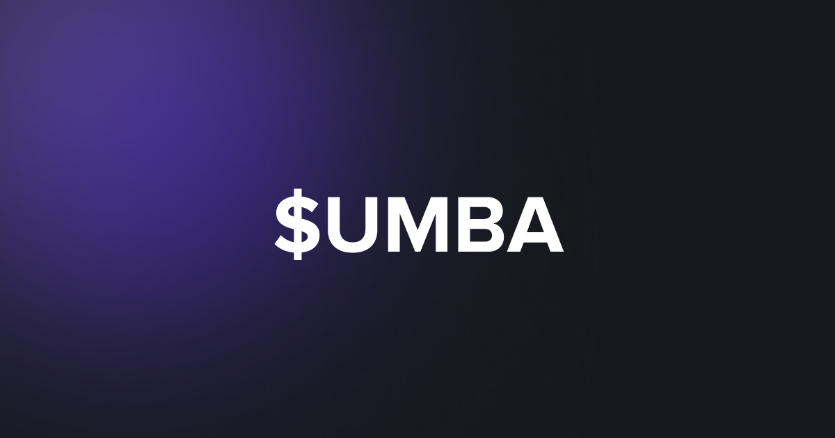 BRC20 $UMBA