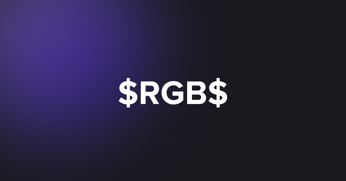 BRC20 $RGB$