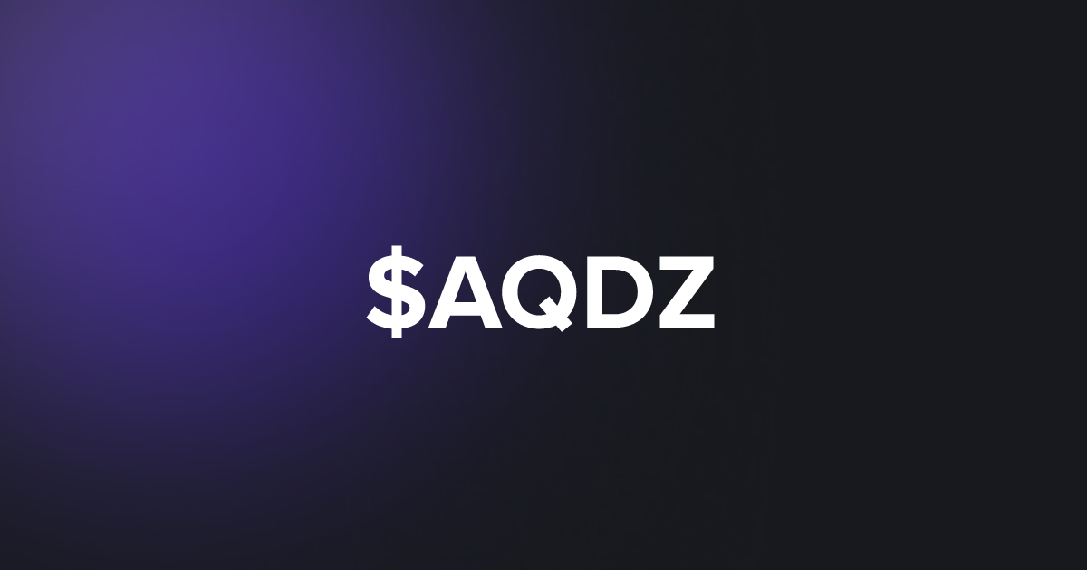 BRC20 $AQDZ