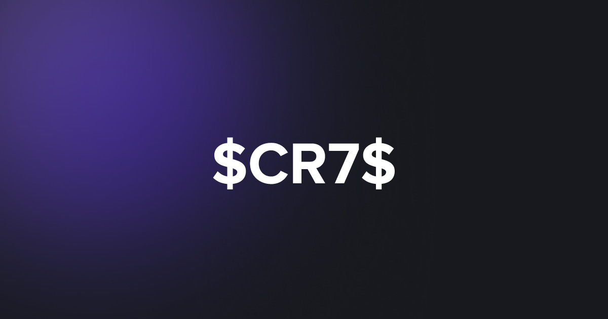BRC20 $CR7$