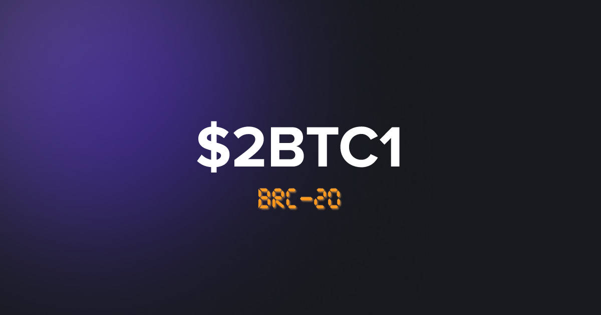 BRC20 2BTC1
