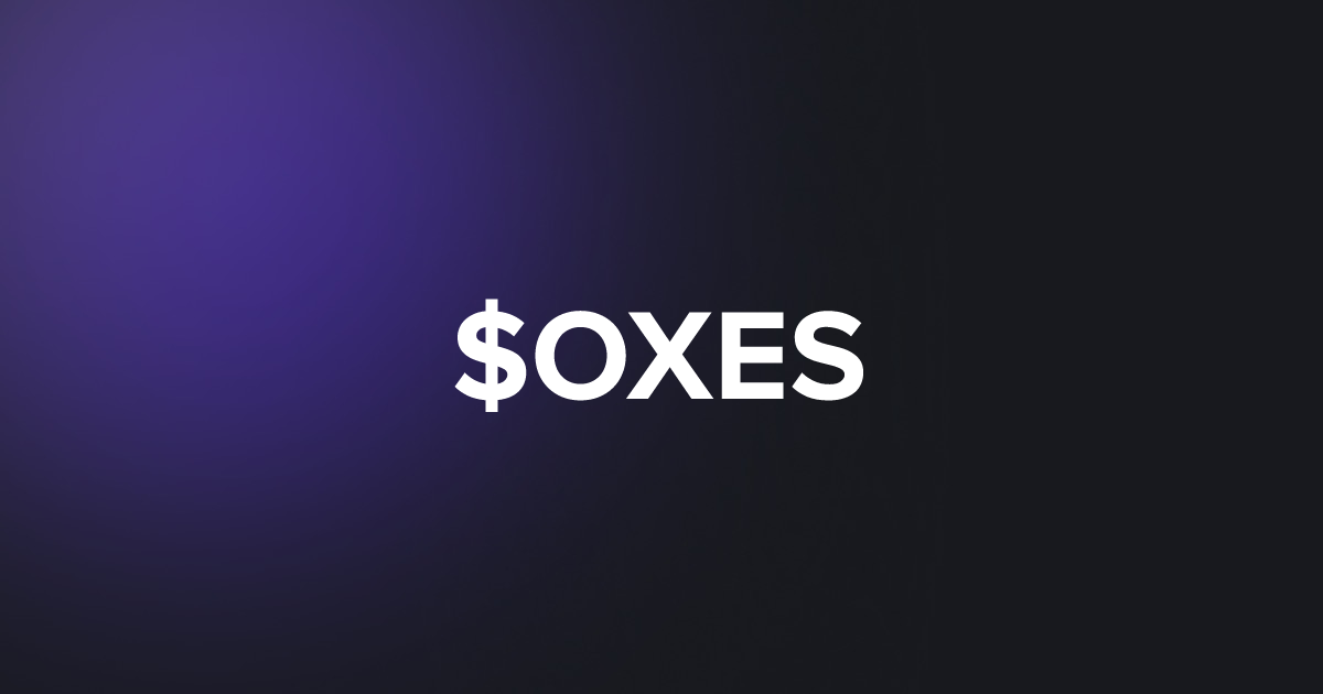 BRC20 $OXES