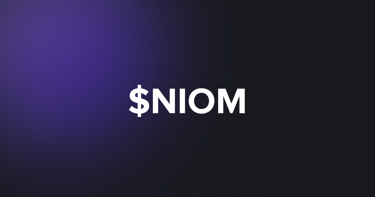 BRC20 $NIOM