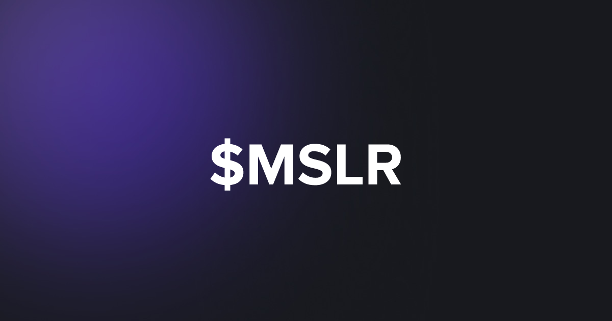 BRC20 $MSLR