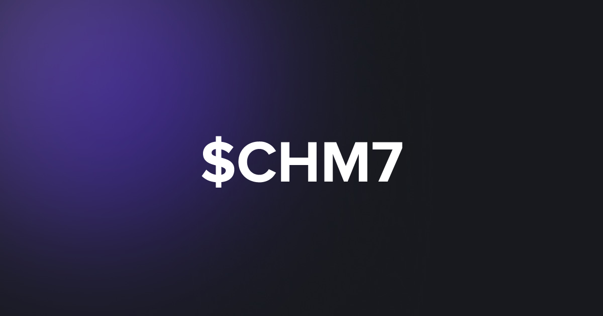 BRC20 $CHM7