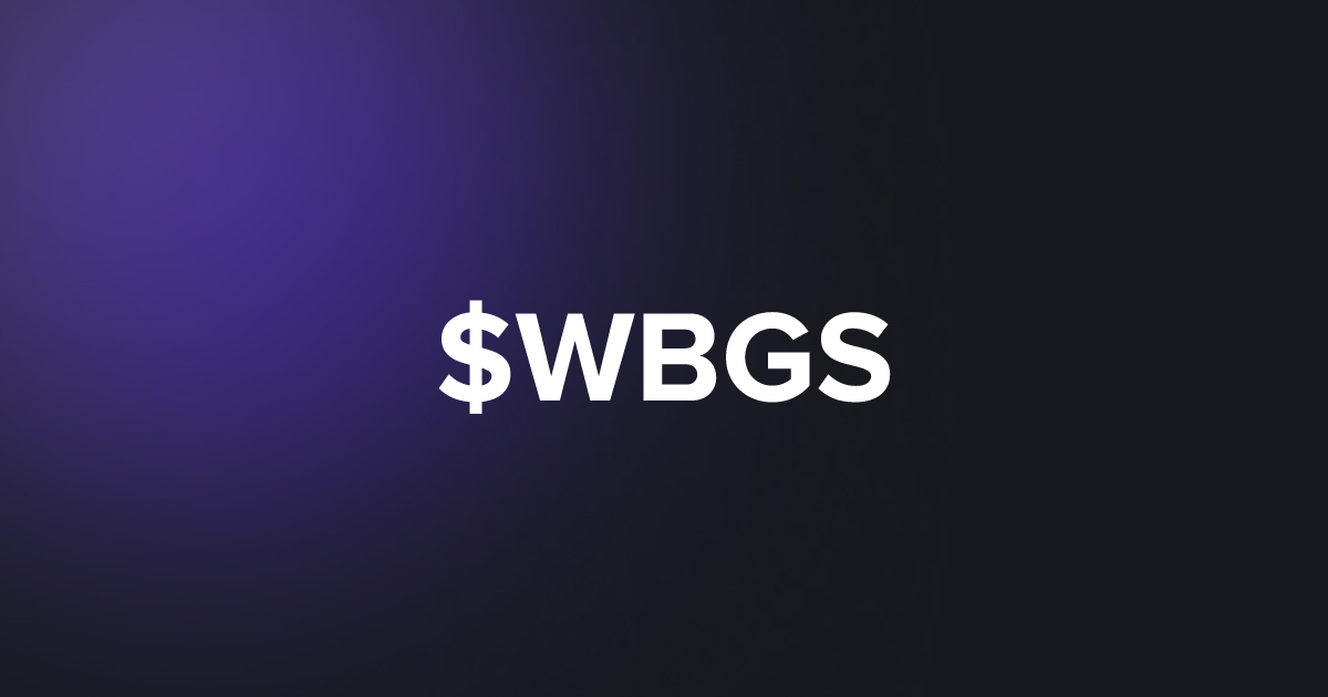 BRC20 $WBGS