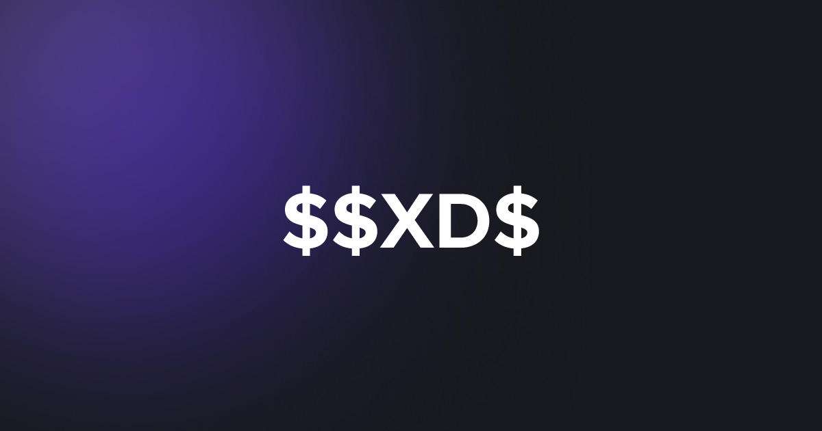 BRC20 $$XD$