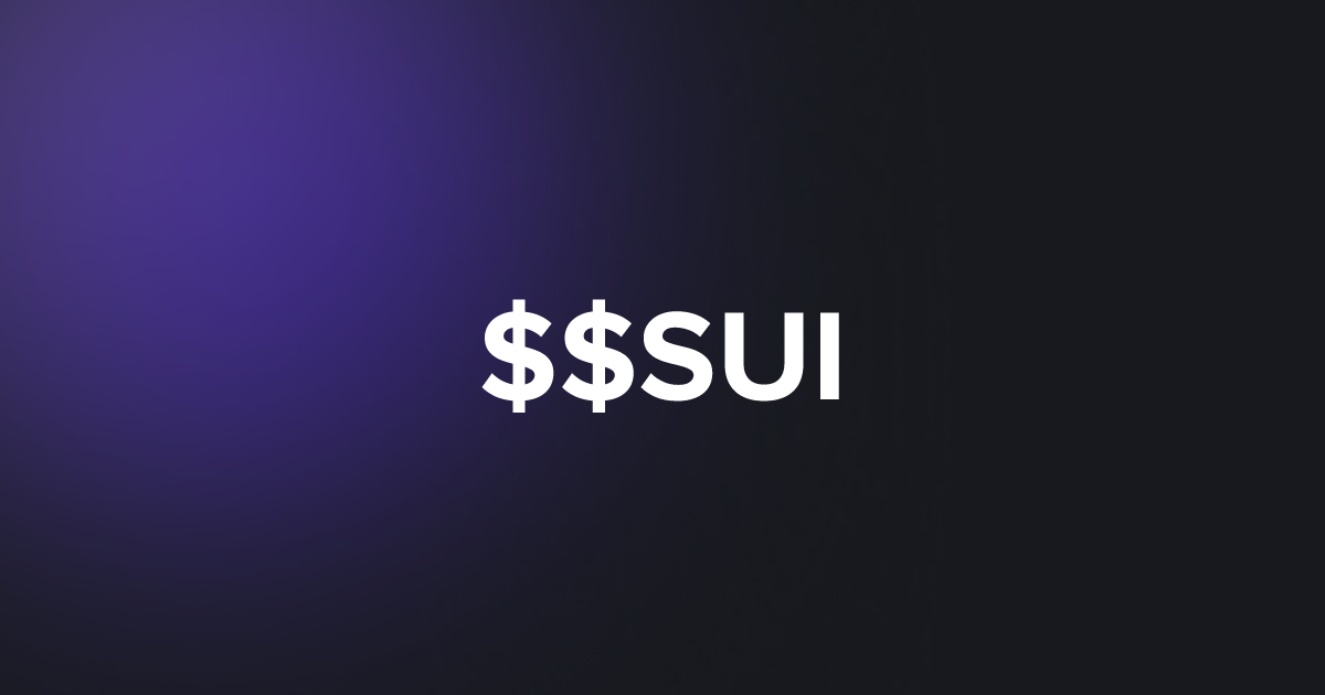 BRC20 $$SUI