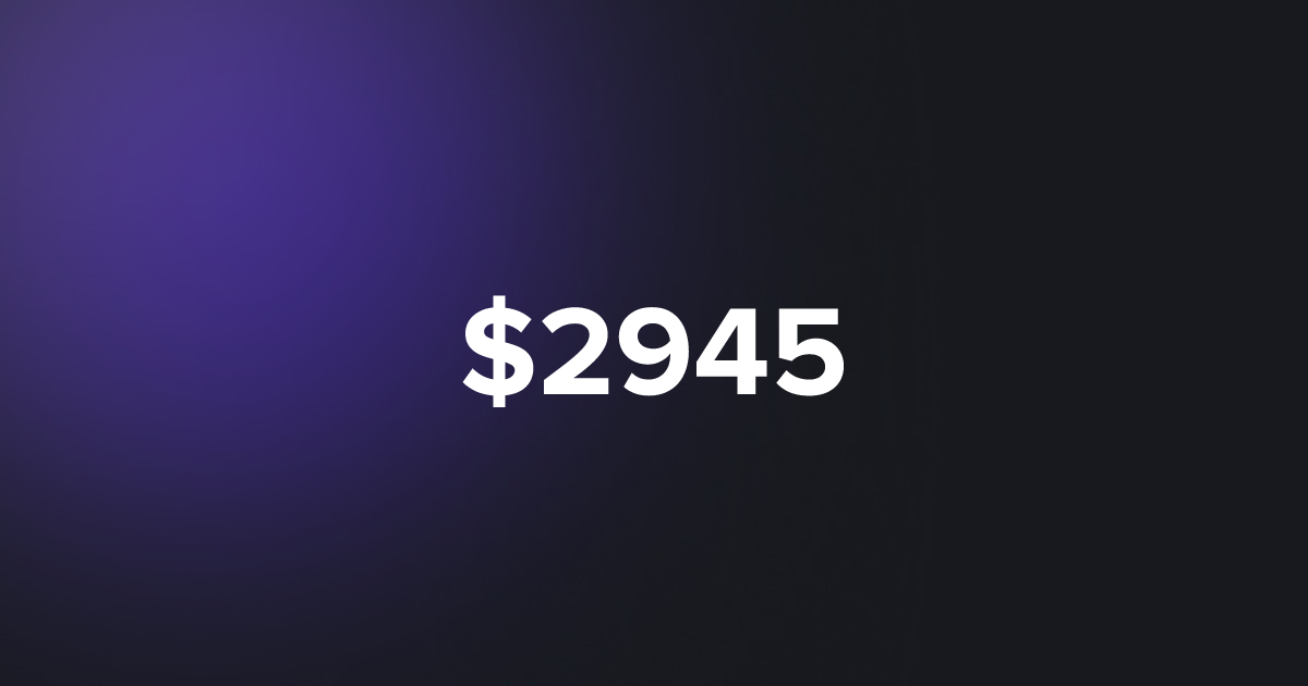 BRC20 $2945