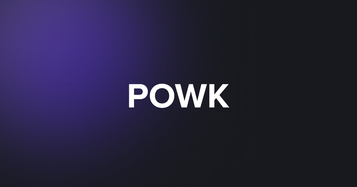 BRC20 POWK