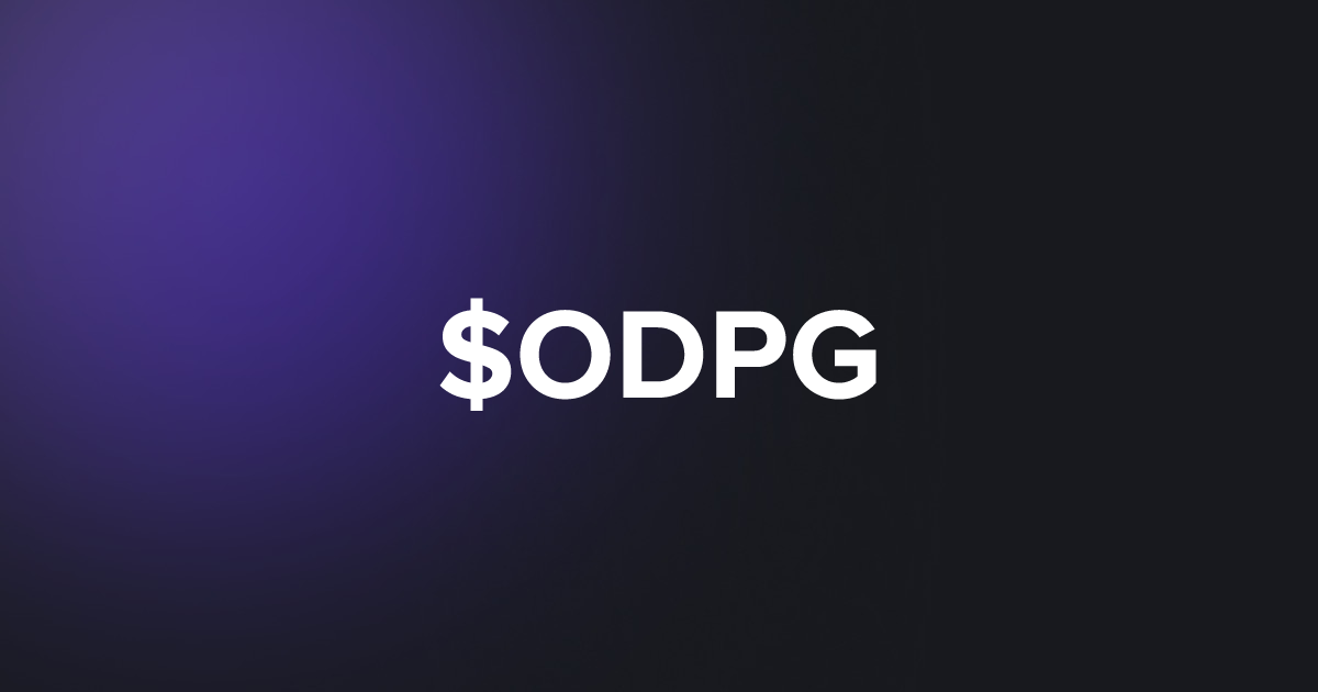 BRC20 $ODPG