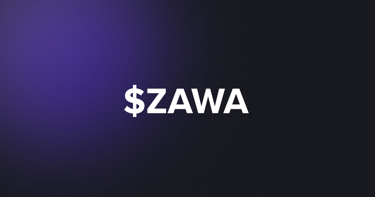 BRC20 $ZAWA