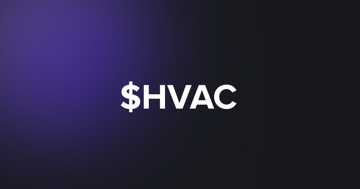 BRC20 $HVAC