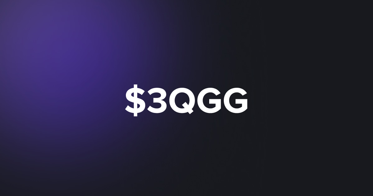 BRC20 $3QGG