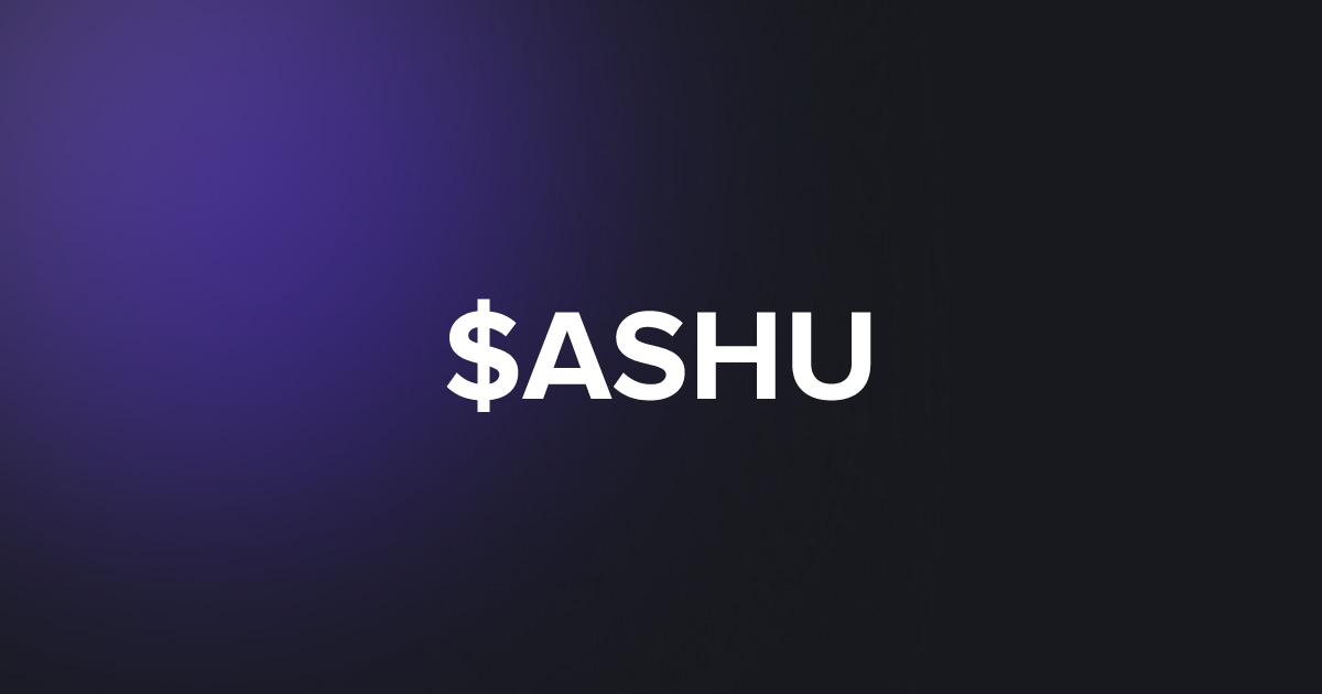 BRC20 $ASHU