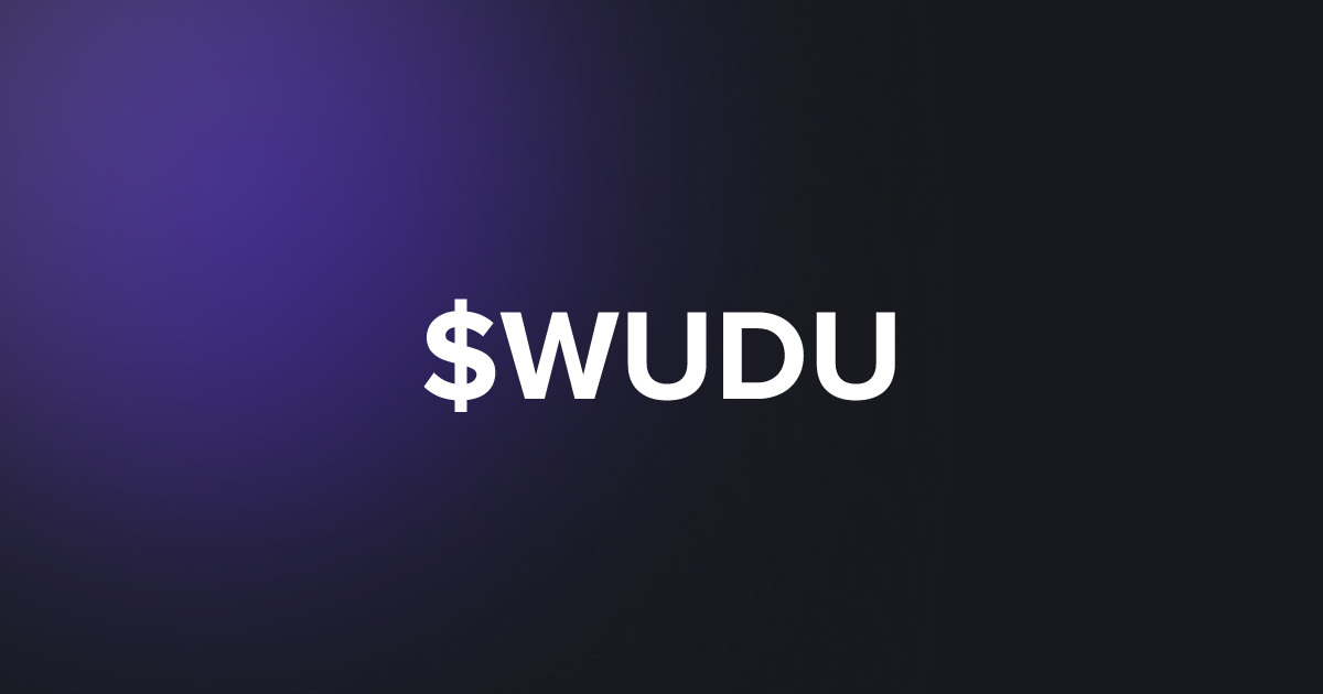 BRC20 $WUDU