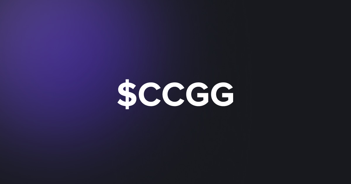 BRC20 $CCGG