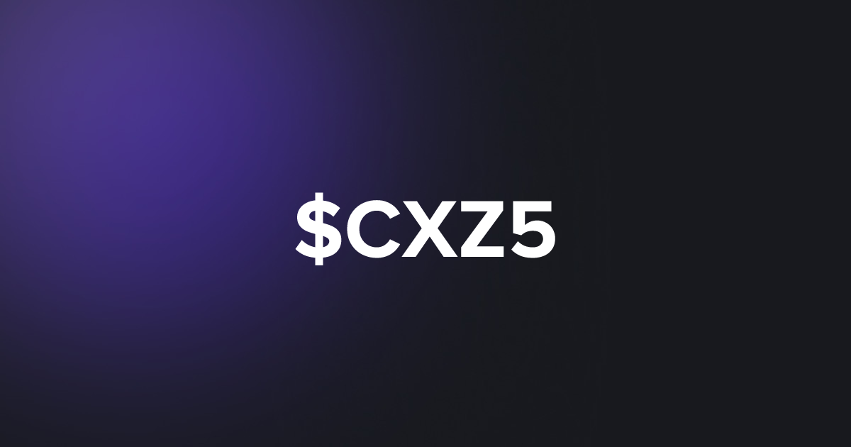 BRC20 $CXZ5