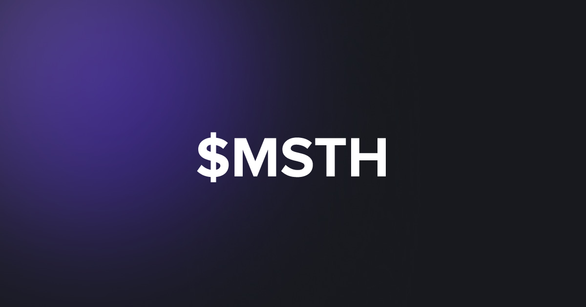 BRC20 $MSTH