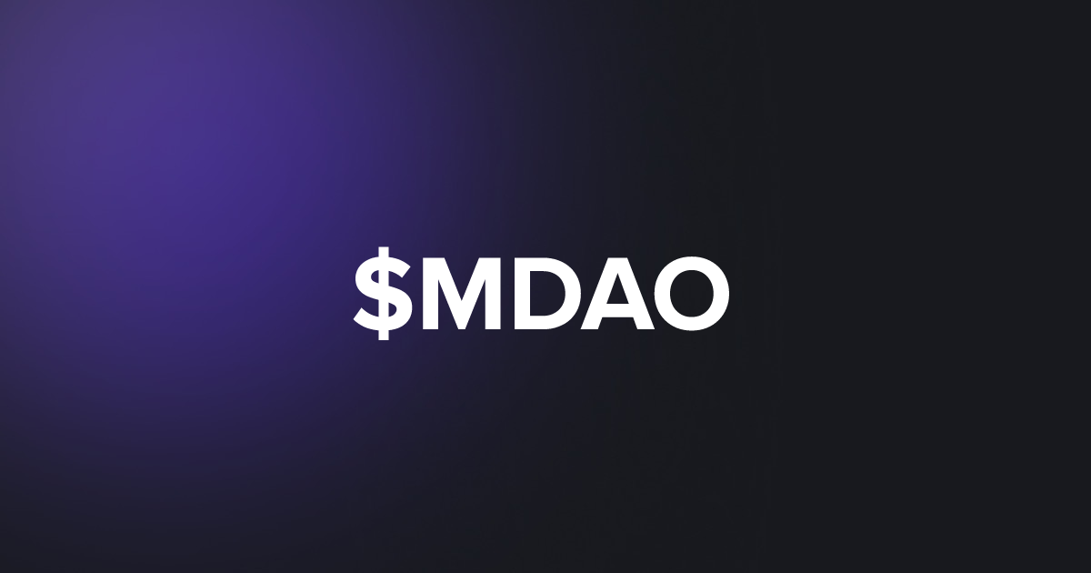 BRC20 $MDAO
