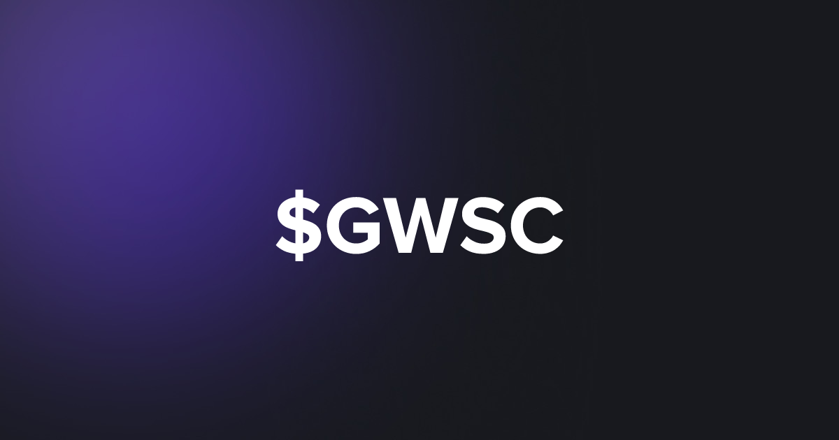 BRC20 $GWSC