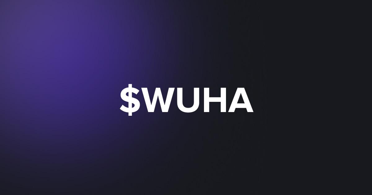 BRC20 $WUHA